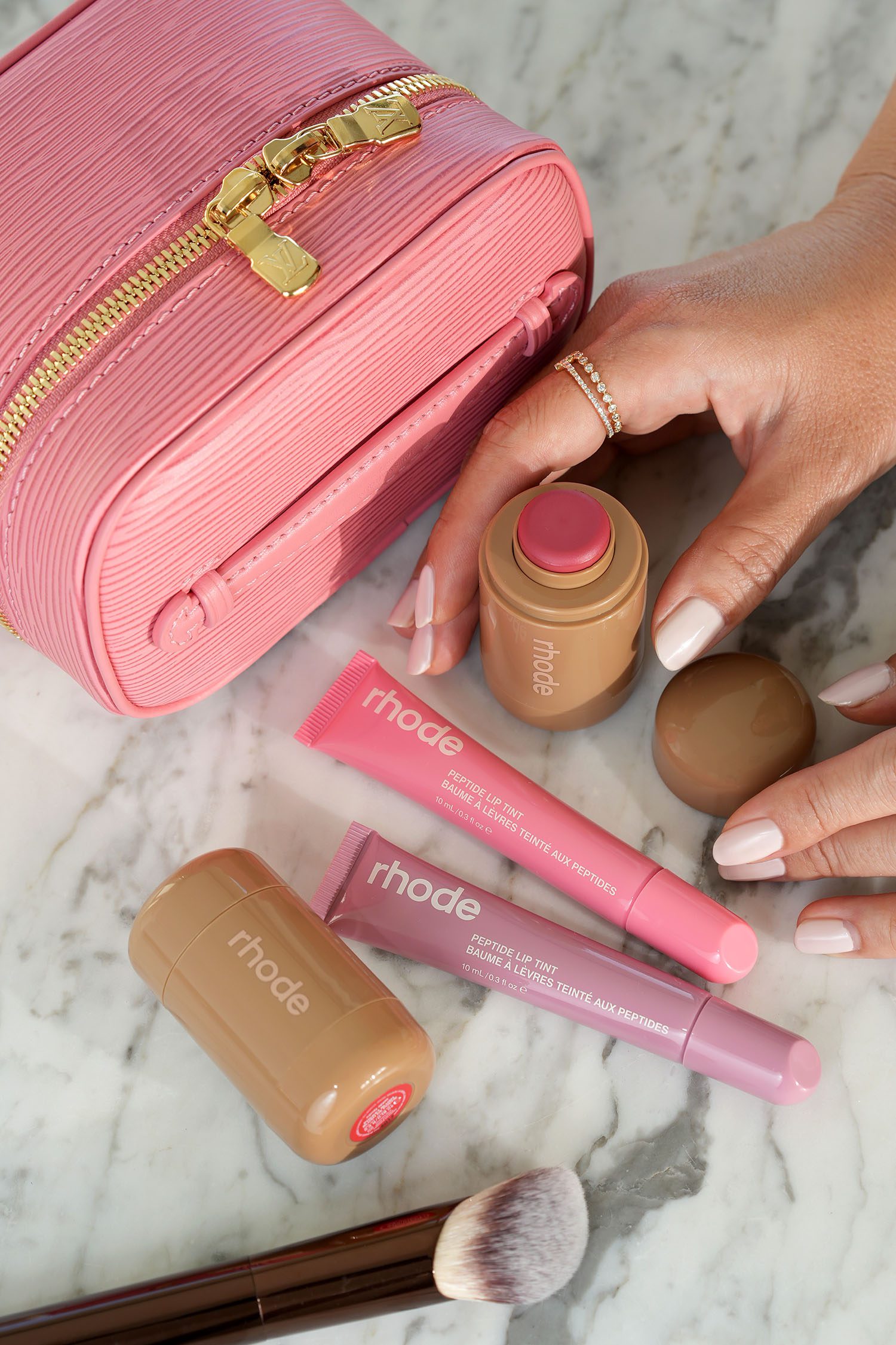 New Pocket Blush + Peptide Lip Tint Shades Rhode New Pocket Blush + Peptide Lip Tint Shades Rhode