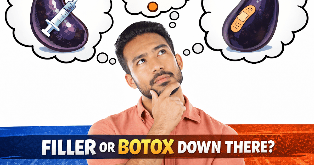 Penis Filler vs. Penis Botox: The New Under-the-Belt Pattern