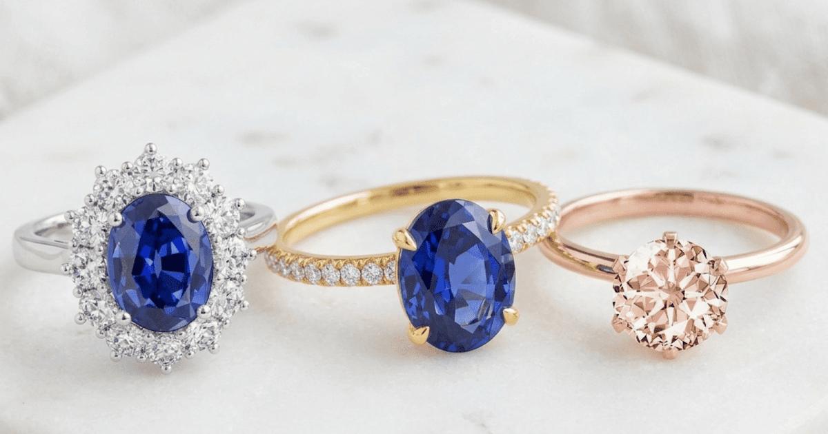 The Distinctive Character Of A Sapphire Diamond Engagement Ring The Distinctive Character Of A Sapphire Diamond Engagement Ring