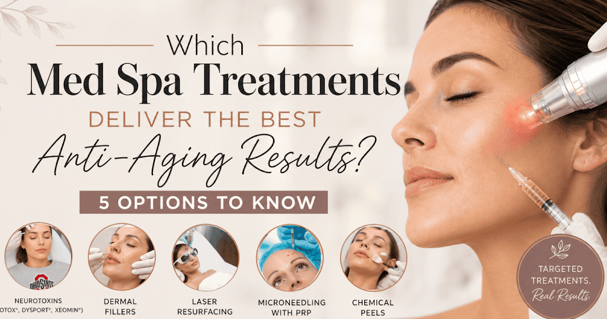 Which Med Spa Remedies Ship the Finest Anti-Ageing Outcomes? 5 Choices to Know