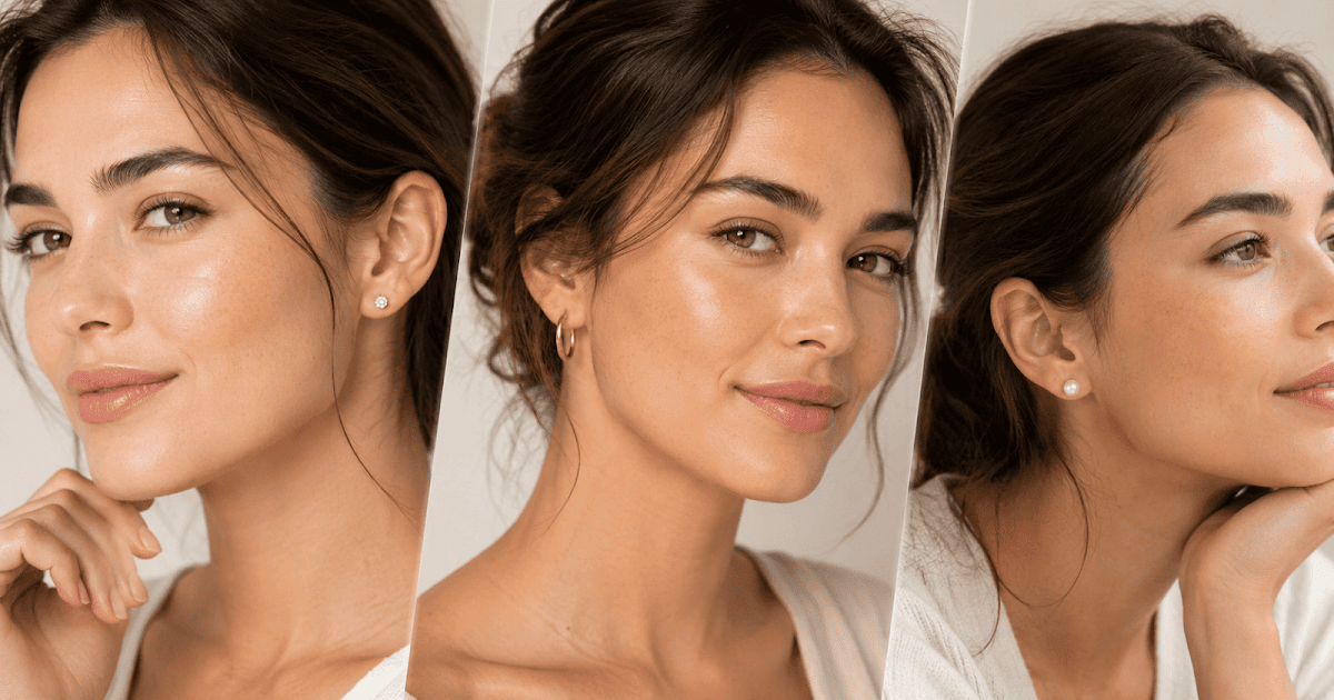 3 Greatest Earrings To Put on With A No-Make-up Make-up Look 3 Greatest Earrings To Put on With A No-Make-up Make-up Look