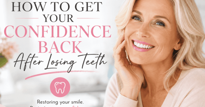 Tips on how to Get Your Confidence Again After Dropping Enamel